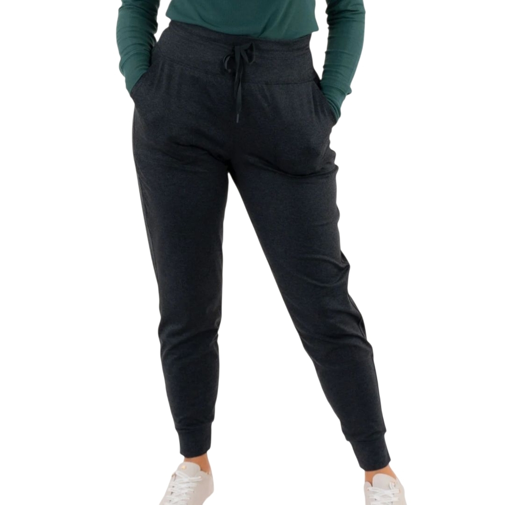 SPANX Smooth Slim Jogger Pants Plus Size 2X Green Heather NWT